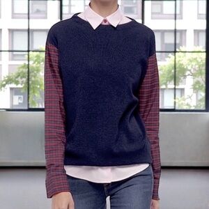 Paul Smith Mix Media Wool Sweater